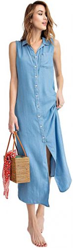Are denim dresses in style 2021